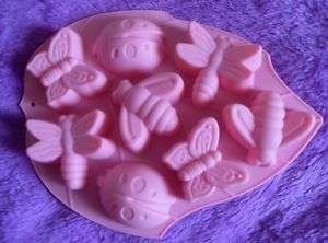 Silicone Mold Cake Moulds Soap Molds Jelly Mold Insect  
