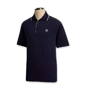  New York Yankees Mens Alliance Organic Polo by Cutter 