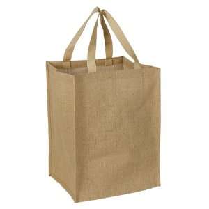 Large Natural Grocery Tote Eco Friendly Jute/ Burlap Bag  Summer Sale 