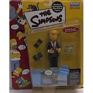   World of Springfield Series 1 Montgomery Burns Figure Toys & Games