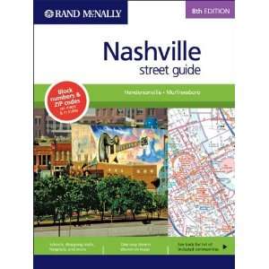   Rand McNally Nashville Street Guid [Spiral bound] Rand Mcnally Books