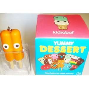  Kidrobot Yummy Dessert 2 inch Figure   Orange Popsicle 