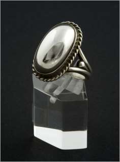 Georg Jensen Ring # 17 with Silver Ball. VERY RARE.  