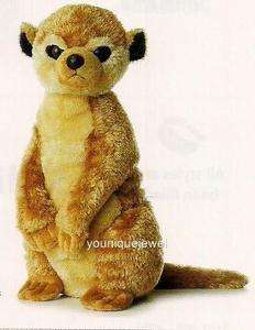 Aurora Plush Flopsie Meerkat Mongoose Stuffed Animal Safari Jungle Toy 