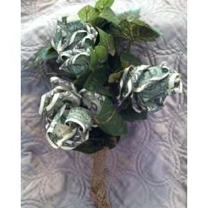  Dollar Bill Roses ~ Flower Arrangement Bouquet