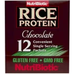  Rice Protein Chocolate 12/pkts   NutriBiotic Health 