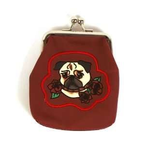  Pug Pooch Coin Purse by Fluff