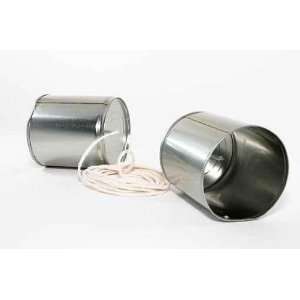  Tin Can Telephones, Close up   Peel and Stick Wall Decal 