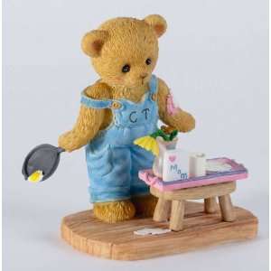  Cherished Teddies Bear Cooking Breakfast Figurine (Have An 