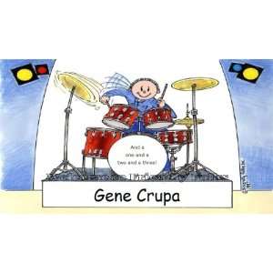  Drummer Personalized Cartoon Mouse Pad 