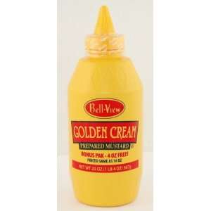 Bell View 20 Squeeze Yellow Mustard 12/Case  Grocery 