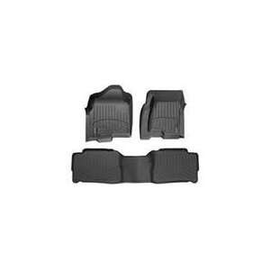  Weathertech Front 441151 & 2nd Row 441152 Black 