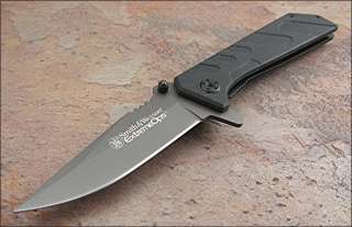 Smith & Wesson Black G10 ExtremeOps Linerlock Knife NEW  