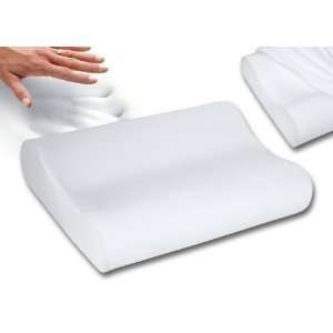PREMIUM QUALITY   Memory Foam Molded Contour Neck Pillow   Luxurious 