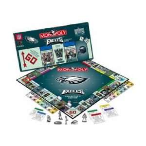 USAopoly Philadelphia Eagles NFL Team Collectors Edition Monopoly 