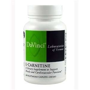  davinci labs L Carnitine 250 mg 60 vcaps Health 