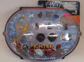 Star Wars Fighter Pods JEDI STARFIGHTER 12 Pack   2 Exclusive Figures 