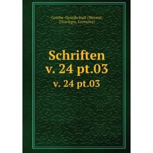   24 pt.03 Thuringia, Germany) Goethe Gesellschaft (Weimar Books