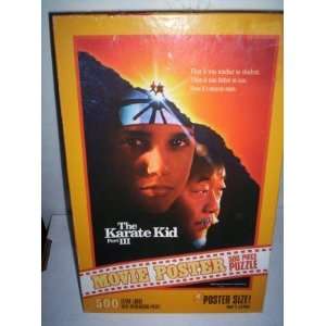  Vintage The Karate Kid III Movie Poster   500pc Puzzle 