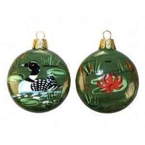  450 MRS   Loon Bird Christmas Ornament 