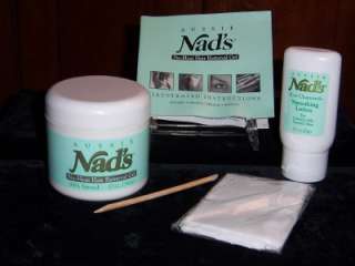 Nads No Heat Complete Hair Removal Kit 12 oz. New  