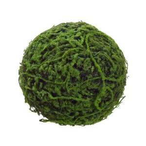 8.5 Sphagnum Moss Ball Green (Pack of 4) Patio, Lawn 