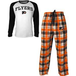 Concept Sports Philadelphia Flyers Legend Thermal Shirt And Flannel 