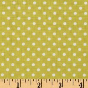  44 Wide Michael Miller Petit Point Dot Lime Fabric By 