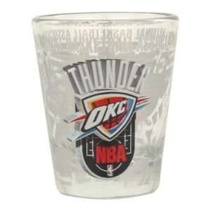 Oklahoma City Thunder 3D Wrap Shotglass