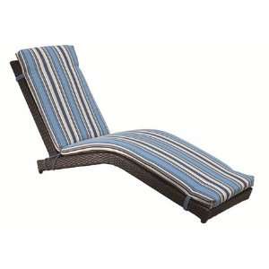   Avenir Wicker Cushion Side Patio Chaise Lounge Patio, Lawn & Garden