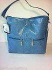 Butler Bag Jen Groover Ocean Blue Glazed Croco Limited Edition NWT