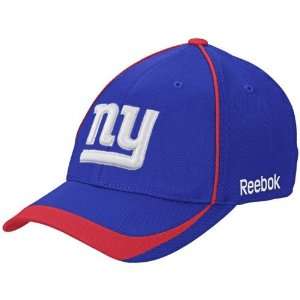  Reebok New York Giants Royal Blue Blower Stretch Fit Hat 