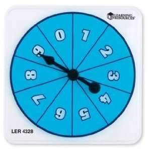  0 9 Number Spinners Set of 5 for Desk or Overhead Office 