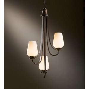  Chand Flora, 3lt, Vert Chandelier By Hubbardton Forge 