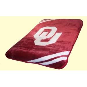  Twin NCAA Oklahoma Mink Blanket