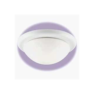   Ceiling Light White/Satin White Glass Diameter 10 3/4 Height 4 3/4