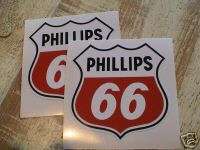 Phillips 66 Decals Sticker Racing Car Hot Rod Dragster  