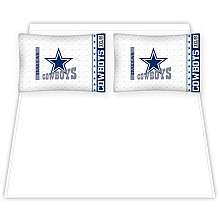 Sports Coverage Dallas Cowboys Microfiber Queen Sheet Set    
