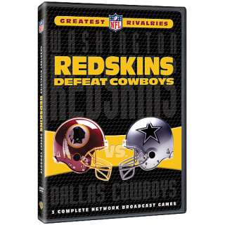 Warner Brothers Washington Redskins NFL Greatest Rivalries Redskins 