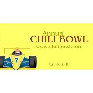   3x6 Vinyl Banner   Annual Canton Chili Bowl 
