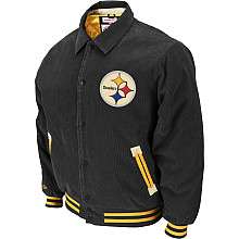 Mitchell & Ness Pittsburgh Steelers Cut Back Corduroy Jacket    