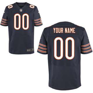 Mens Nike Chicago Bears Customized Elite Team Color Jersey (40 60 