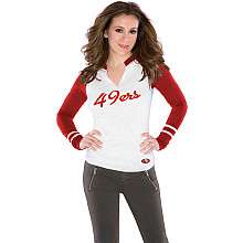 Touch by Alyssa Milano San Francisco 49ers Womens Sport Envy Top 