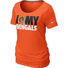 Womens Bengals Shirts   Cincinnati Bengals Nike Tops & T Shirts for 