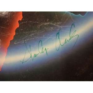 Clarke, Stanley Time Exposure 1984 LP Signed Autograph Jazz  