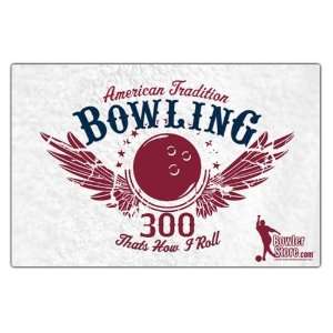  300  Thats How I Roll Bowling Towel by Bowlerstore 