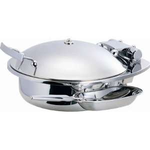  Medium Round Chafing Dish with Stainless Steel Lid 