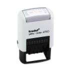 Stamp & Sign trodat Economy Date Stamp, Self Inking, Black/Red