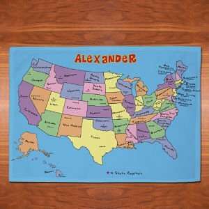  Personalized United States Placemat