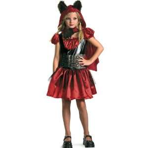  Little Red Riding Rage Costume Large 10 12 Kids Halloween 2011 